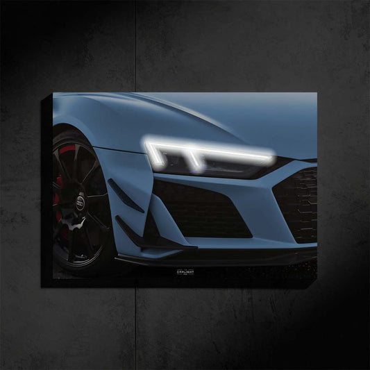 Audi R8 V10 GT FINAL NEON Poster