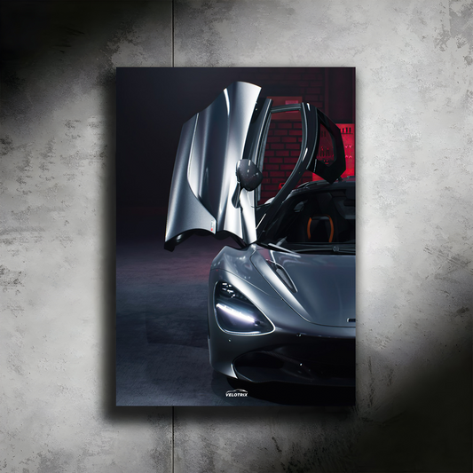 McLaren 720s NEON Poster