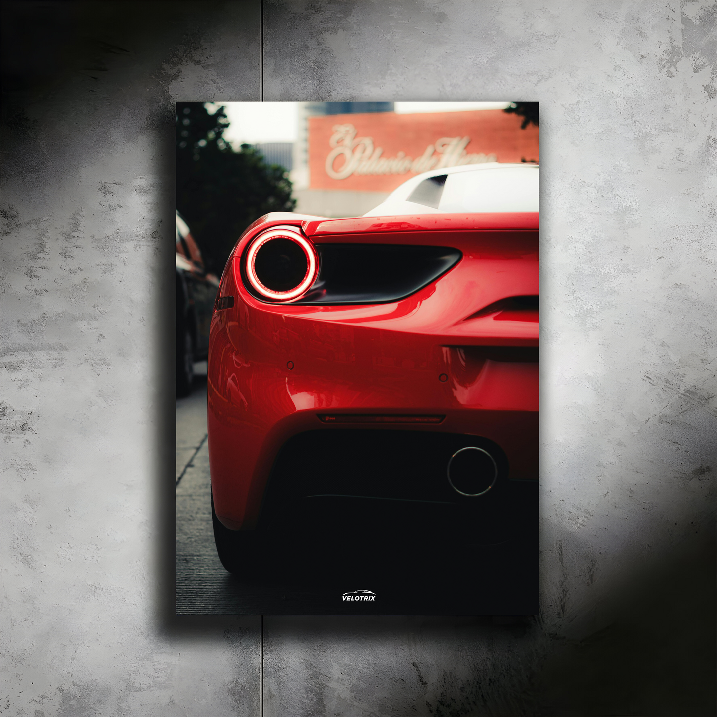 Ferrari 488 NEON Poster