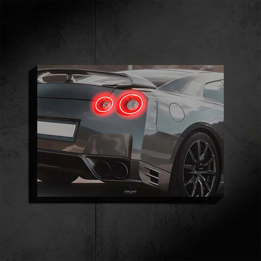 Nissan GTR R35 NEON Poster