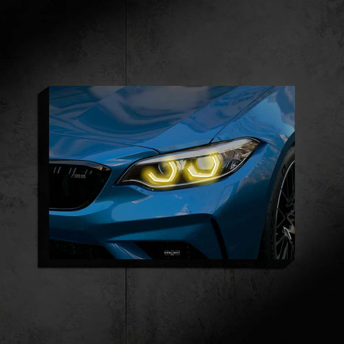 BMW M2 Competition NEON Poster