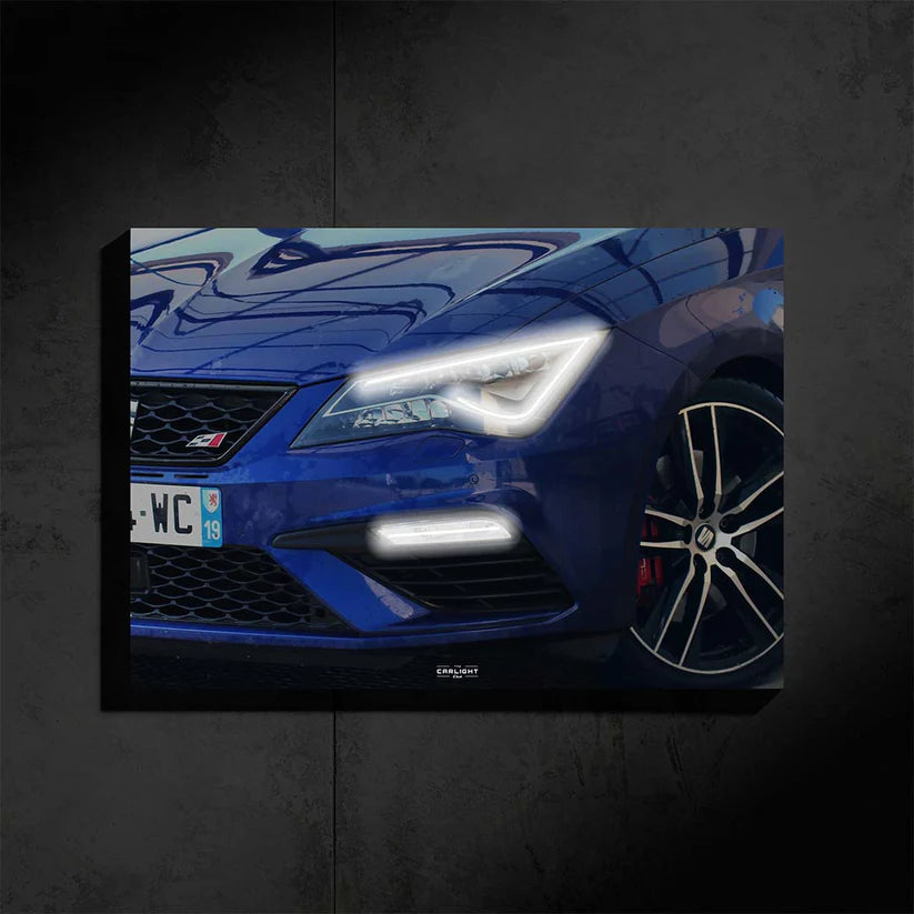 Seat Leon Cupra NEON Poster